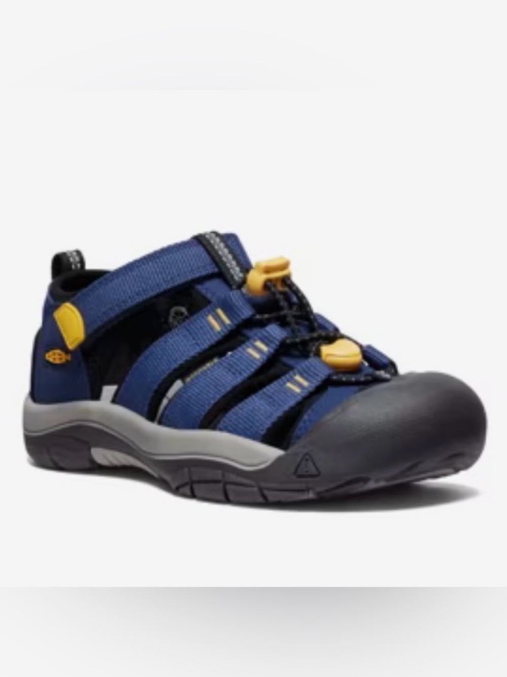 Keen Navy Blue and Yellow Water Shoes
